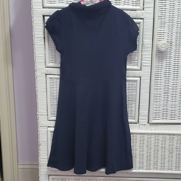 Chaps Navy Uniform Dress Size 7 - Picture 3 of 3